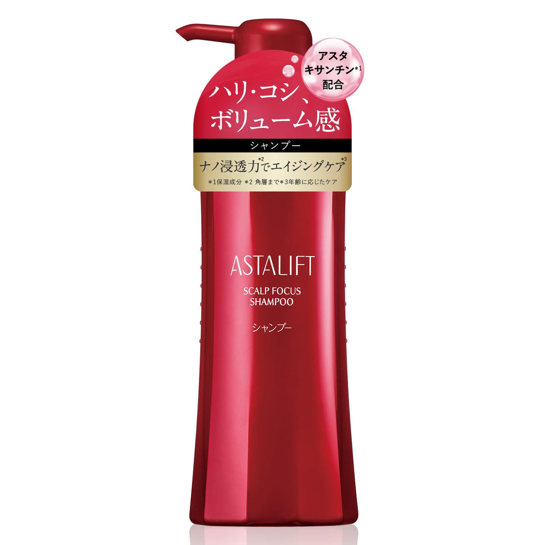 ASTALIFT Scalp Focus Shampoo, Silicone-Free and Lauryl Sulfate-Free, with Human-Type Nano Hair Ceramide 360ml