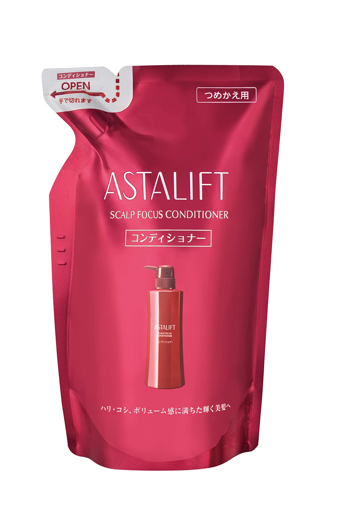 ASTALIFT Scalp Focus Conditioner Refill, Silicone-Free 300ml