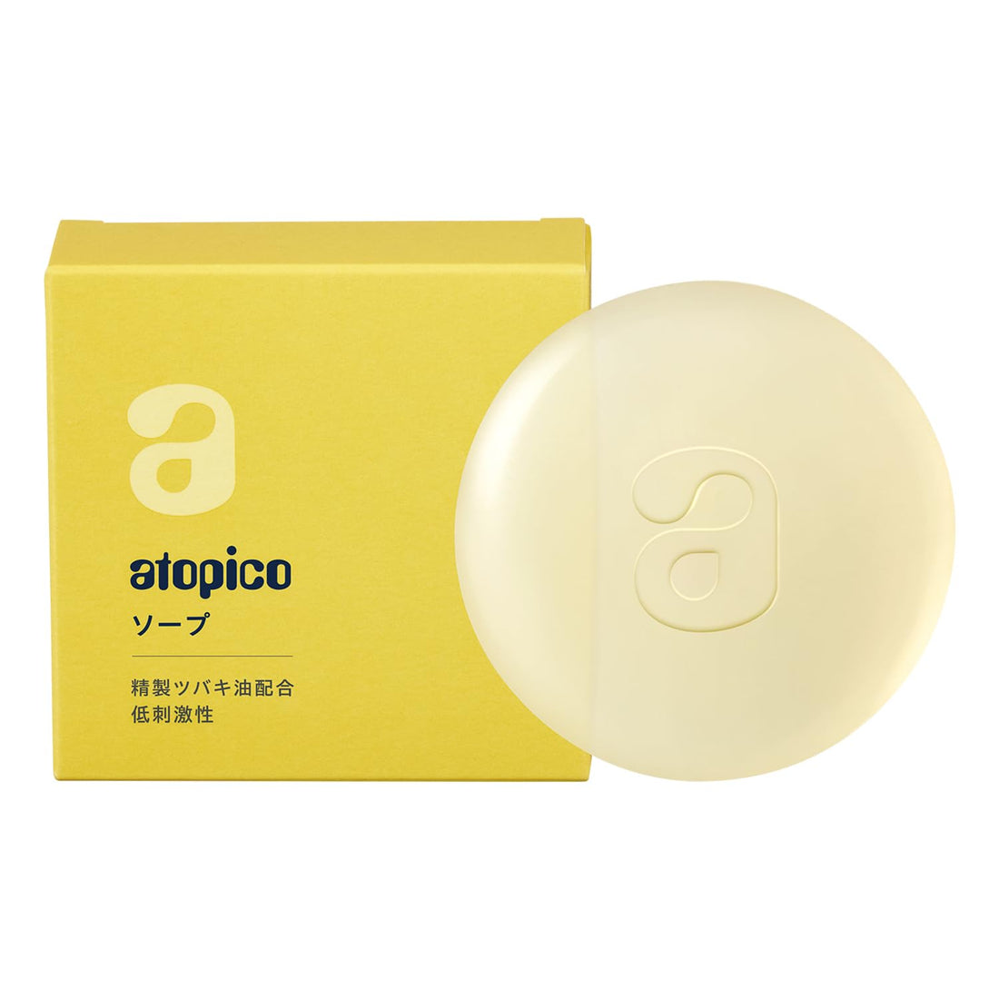 atopico Soap 80g Fragrance-Free Gentle Cleansing Bar for Sensitive Skin