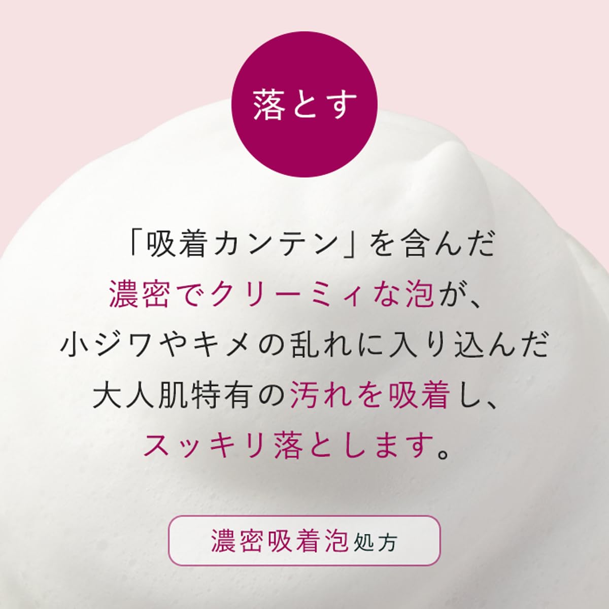 Attenir Facial Wash with Moisturizing Formula 120g for Japanese Skincare