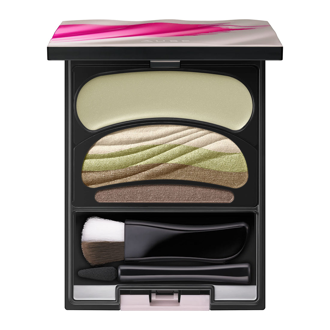 AUBE Brush One-Stroke Shadow N 17 Pistachio Type 5-Color Shadow