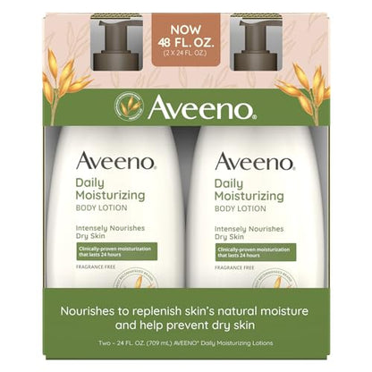 Aveeno Daily Moisturizing Body Lotion for Dry Skin 48 Fl Oz
