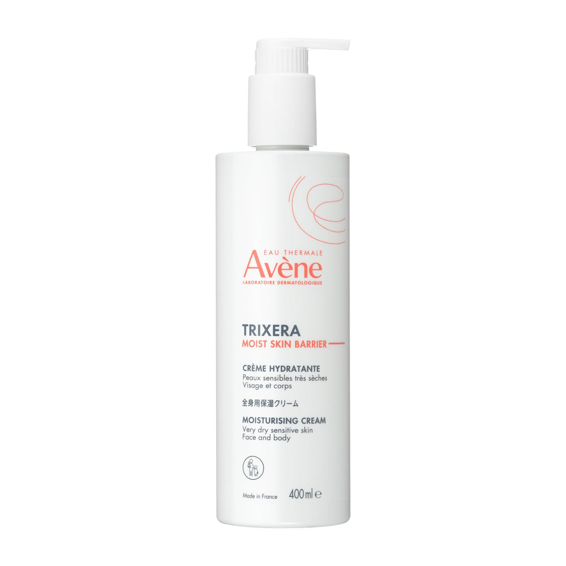 Avene Trixera Moist Skin Barrier Cream 400mL for Dry Skin