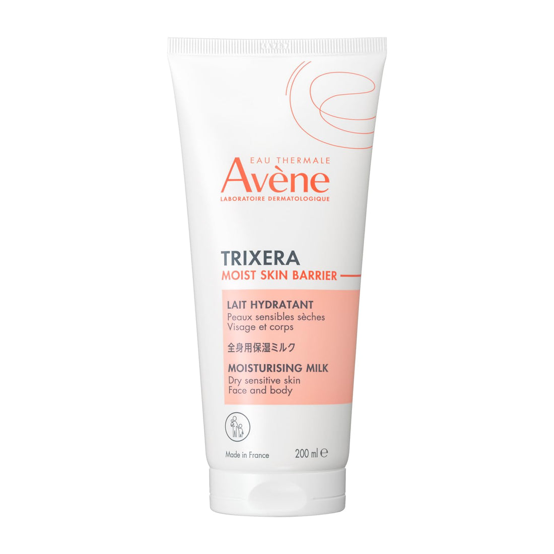 Avene Trixera Moist Skin Barrier Milk 200mL for Dry Skin