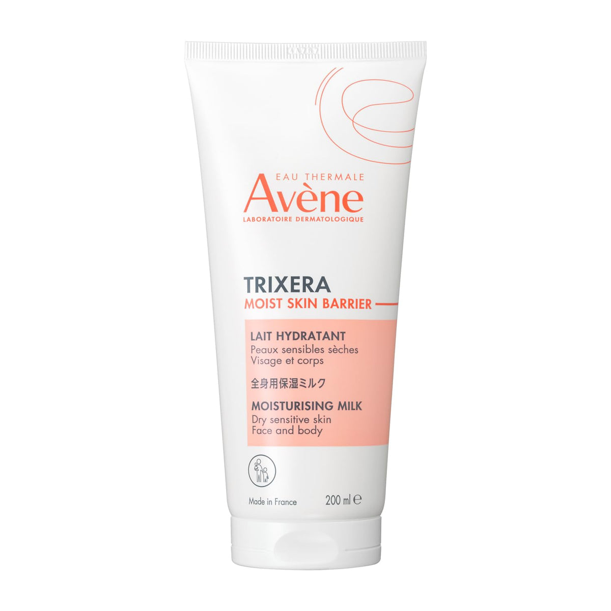 Avene Trixera Moist Skin Barrier Milk 200mL for Dry Skin