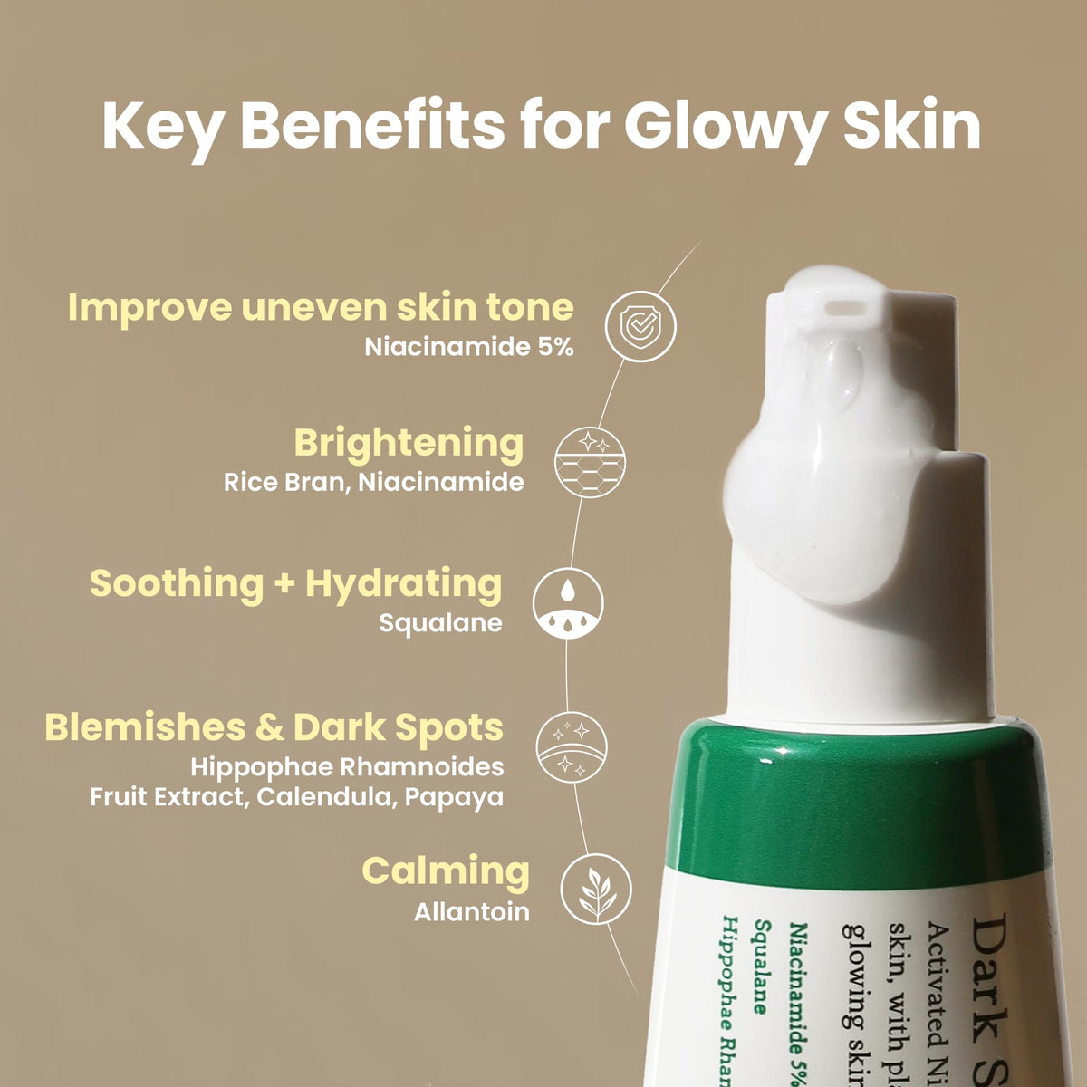 AXIS-Y Dark Spot Correcting Glow Serum 50ml for Dull Skin