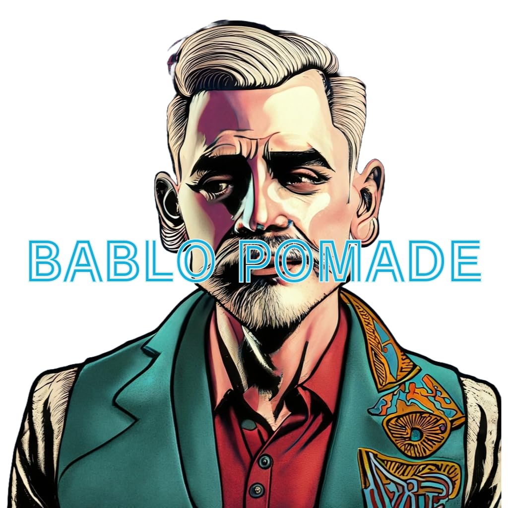 BABLO POMADE Hair Styling Comb and Brush Set for Men
