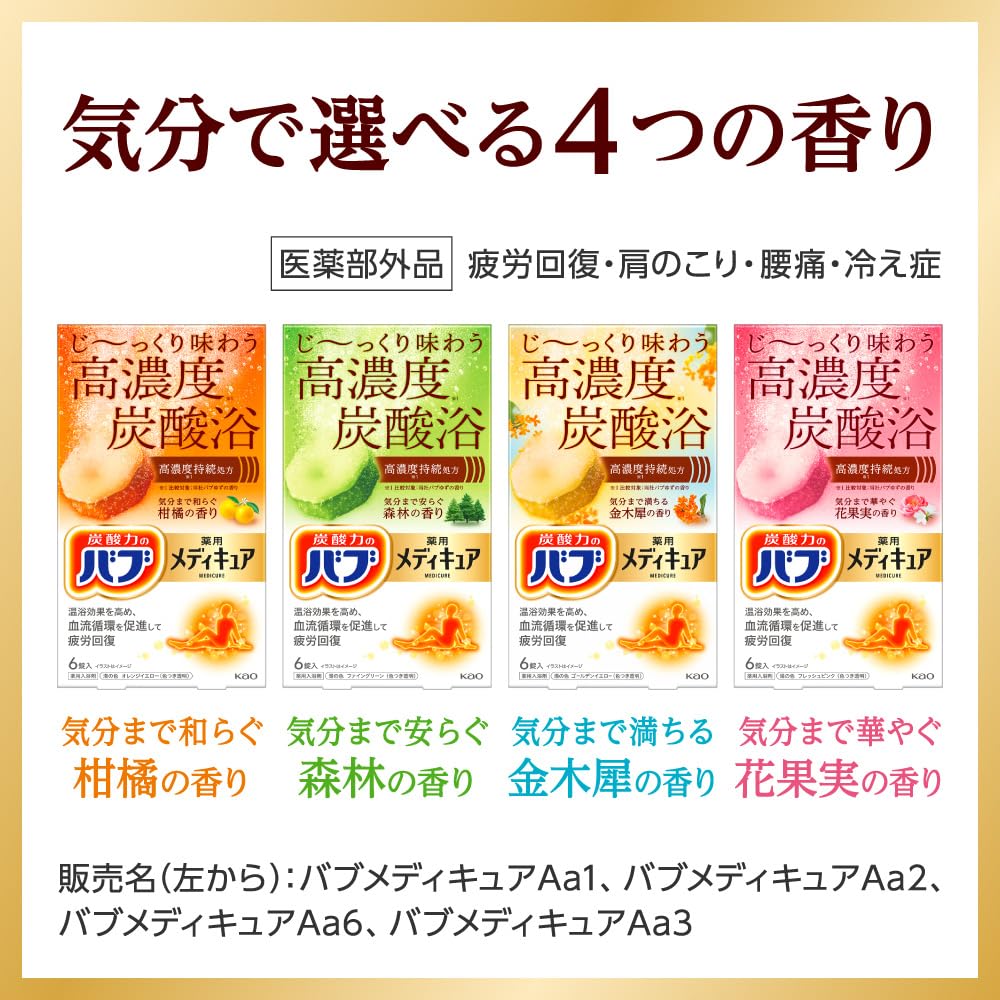 Babu Bath Tablets with Floral Fruit Scent 6 Tablets for Relaxation