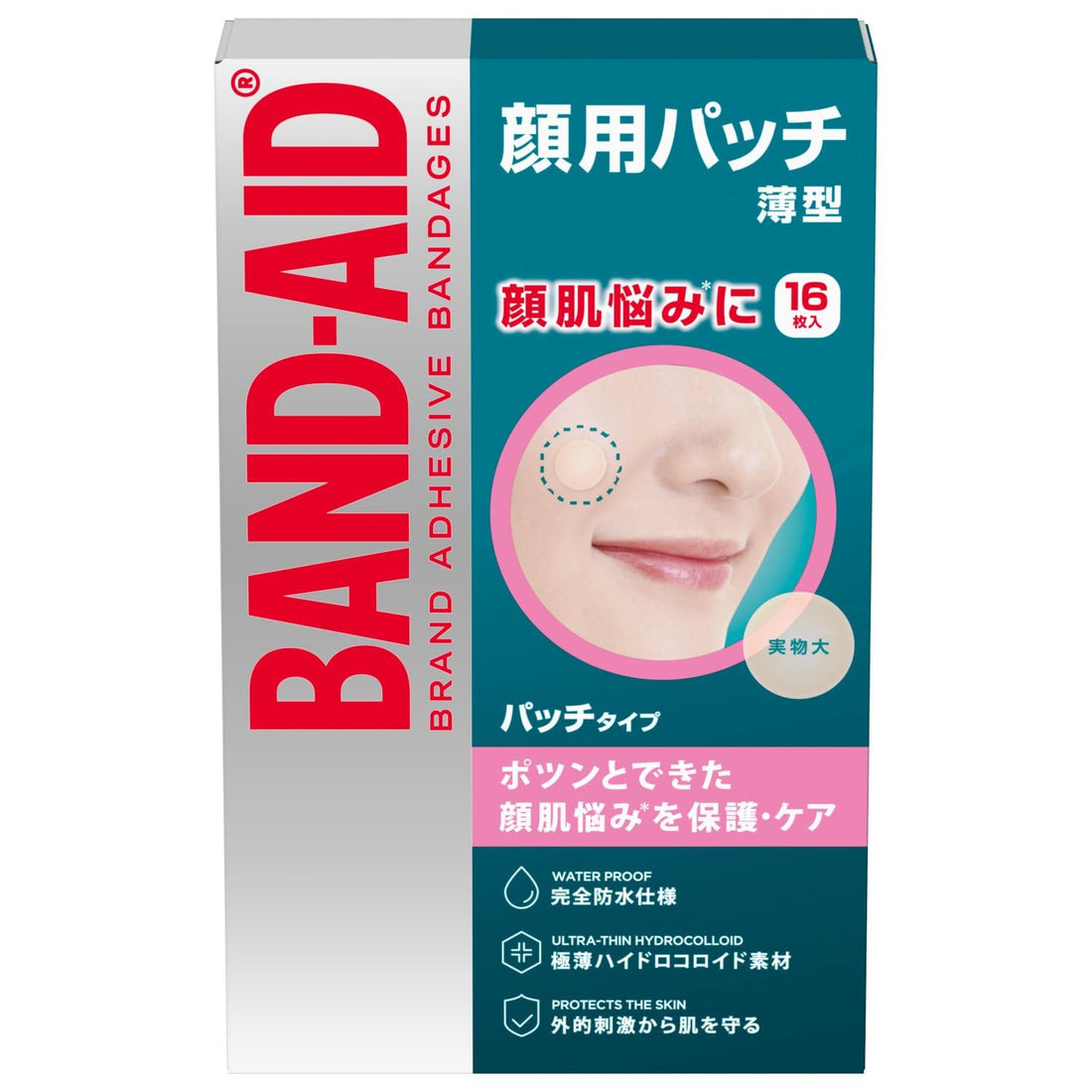 BAND-AID Hydrocolloid Face Patches for Spot Care 16 Count