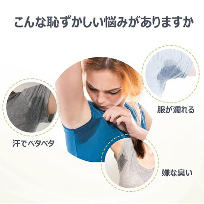 BANGRICH Underarm Sweat Pads 60 Count Fragrance-Free Absorbent