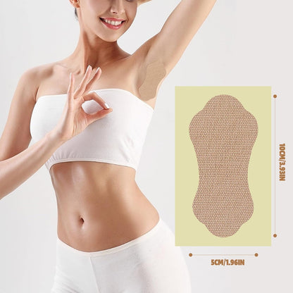 BANGRICH Sweat Absorbent Pads 50 Count for Underarm Protection