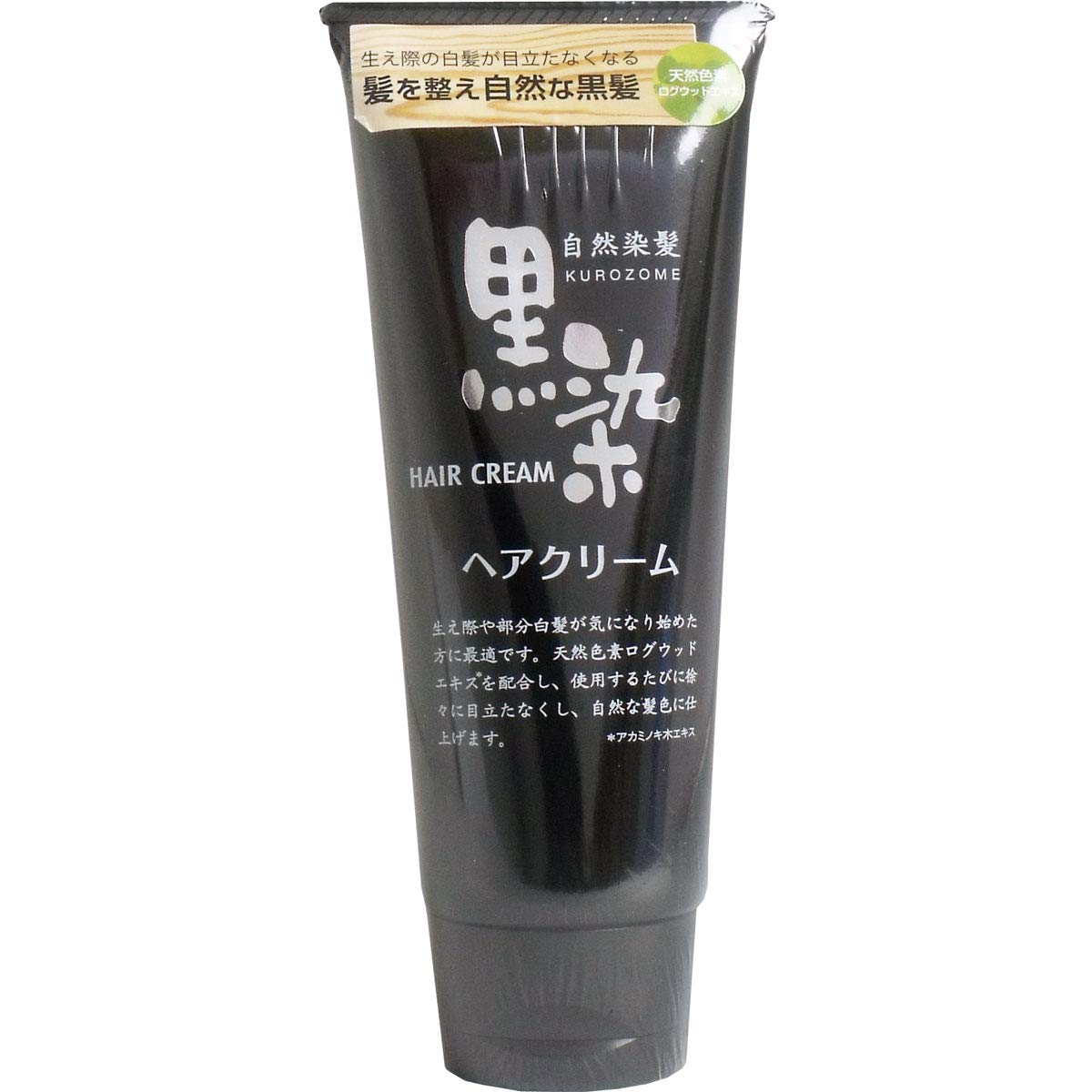 Kurobarahonpo Hair Cream for Gray Hair Coverage 150g