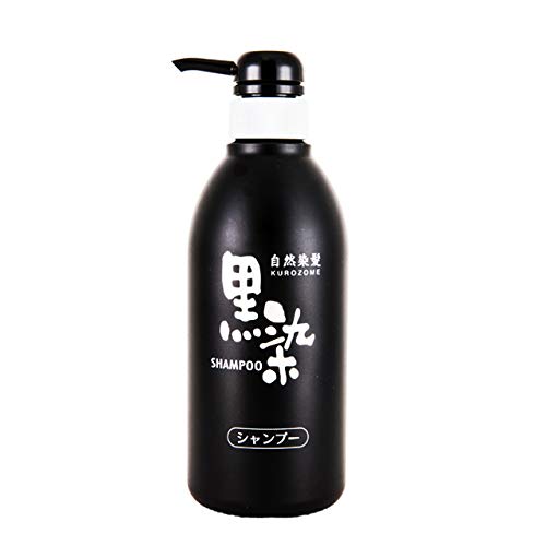 Kurobarahonpo Black Dye Hair Shampoo 500mL for Gray Hair