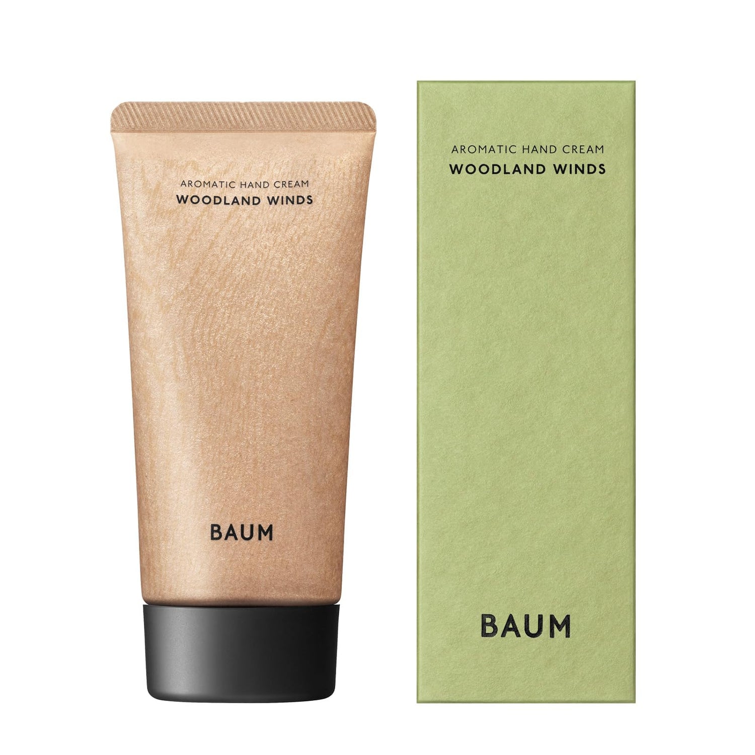 Baum Aromatic Hand Cream Woodland Winds 75g Refreshing Fragrance