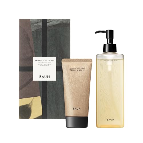 Baum Hand Care Set with Aromatic Wash and Cream 300ml 75g