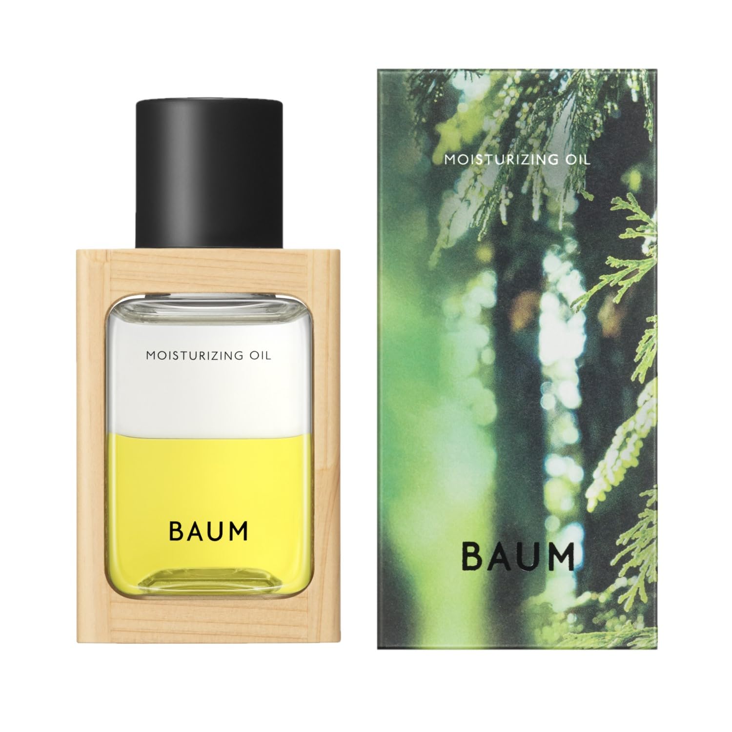 BAUM Moisturizing Oil n (Limited Package Hinoki) Oil Main Body 60mL Collaboration with Snow Peak Furniture Brand "TUGUSA"