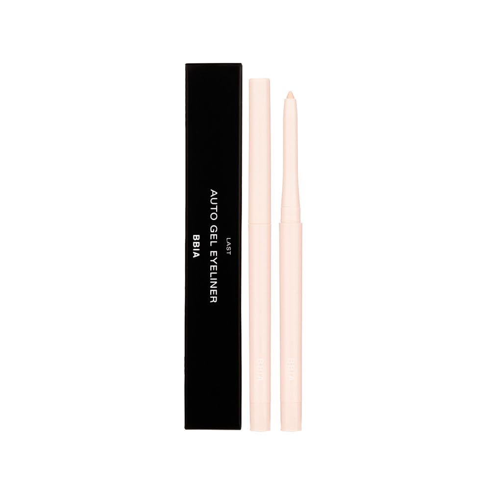 BBIA Last Auto Gel Eyeliner Salmon Beige 15 Count for Daily Use