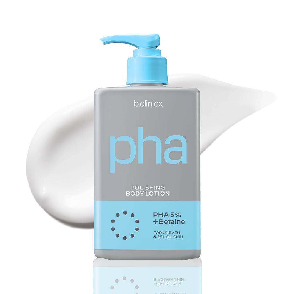 b.clinicx PHA 5% Skin Polishing Body Lotion 300ml for Body Care