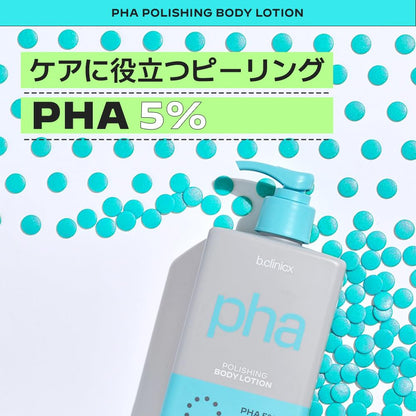 b.clinicx PHA 5% Skin Polishing Body Lotion 300ml for Body Care