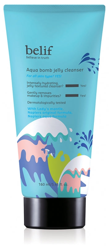 Belif Aqua Bomb Moisturizing Cleansing Gel 160ml for Hydration
