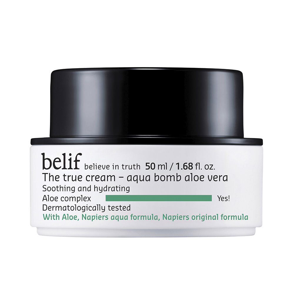 Belif The True Cream Aloe Vera Water Pump Cream 50ml Hydrating Moisturizer