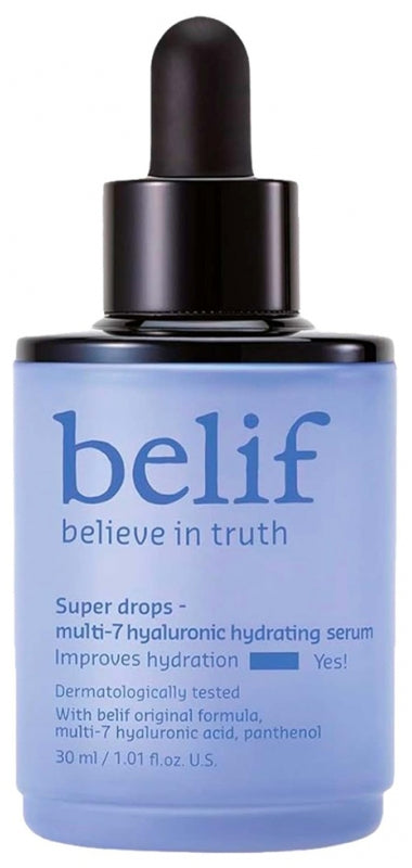 Belif Super Drops – Multi-7 Hyaluronic Acid Serum 30 ml