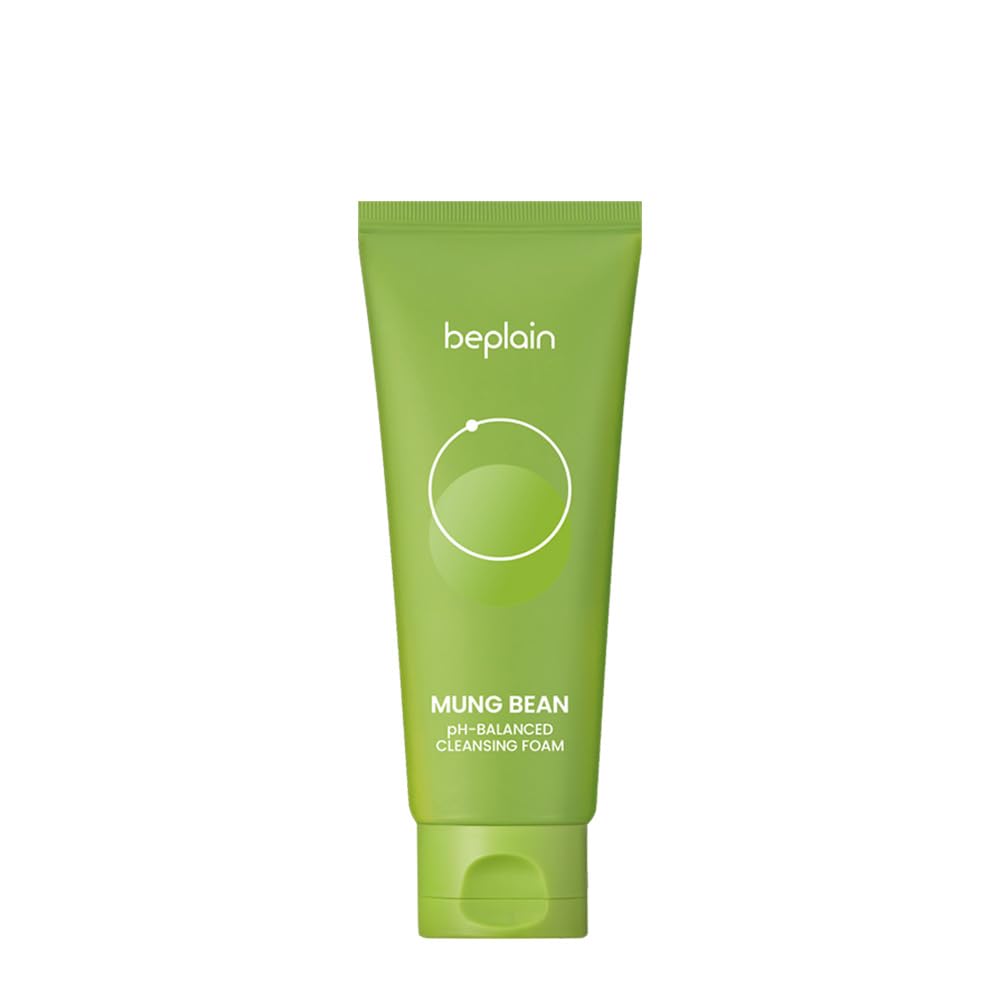 beplain Green Bean Facial Cleanser Fragrance-Free 160ml