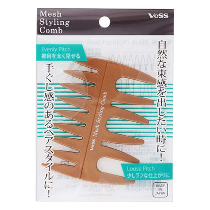 BES Hair Styling Comb AC-400 for Natural Texture