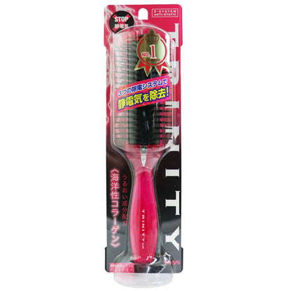 BESU Anti-Static Hair Brush Trinity TY-980 Large Pink