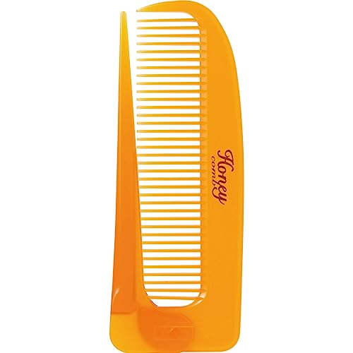 VESS Hair Comb Orange with Honey and Royal Jelly