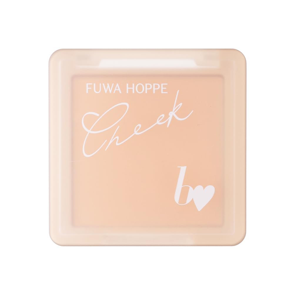 b idol Fuwahoppe Cheek Coral Beige Blush for a Natural Glow