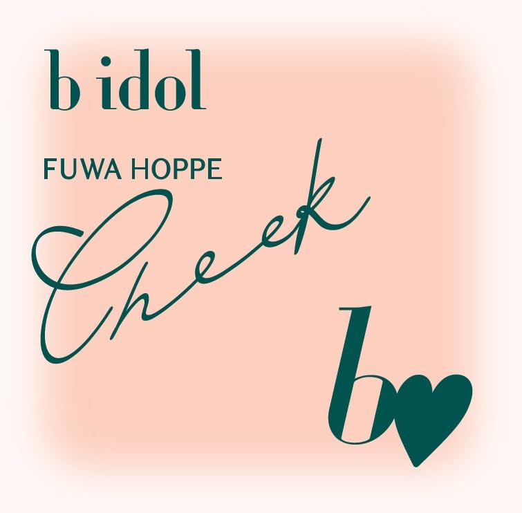 b idol Fuwahoppe Cheek Coral Beige Blush for a Natural Glow