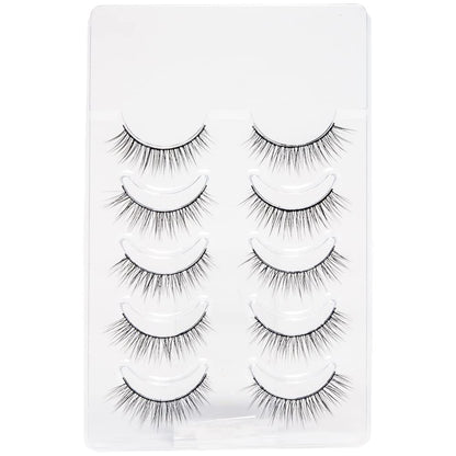 BN Eyelash RME-15 Sweet Nudie 5 Pairs for Natural Looks