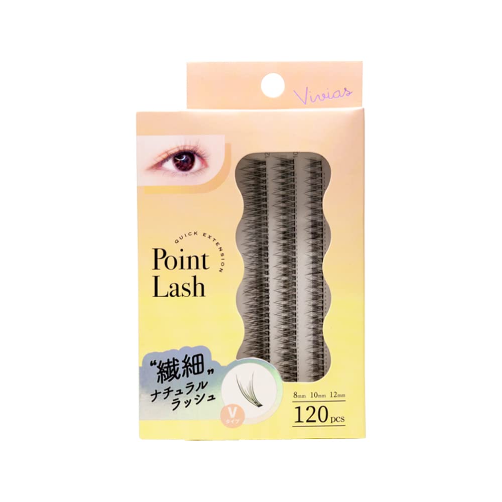 BN Vivias Partial Eyelashes VVP-02 120 Pieces for Natural Look