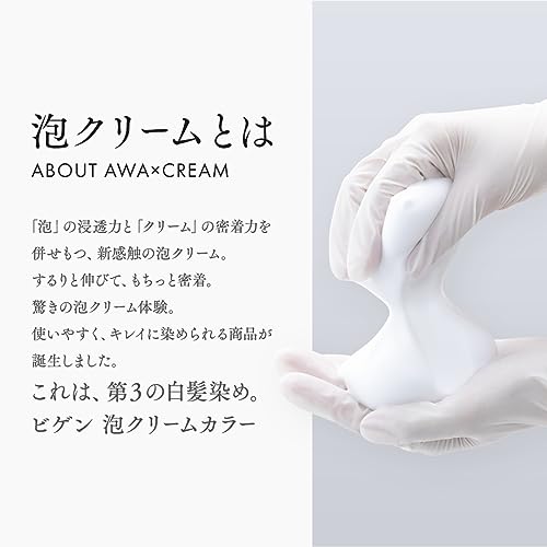 Bigen Foam Cream Color Dark Ash 5A Hair Dye for Women