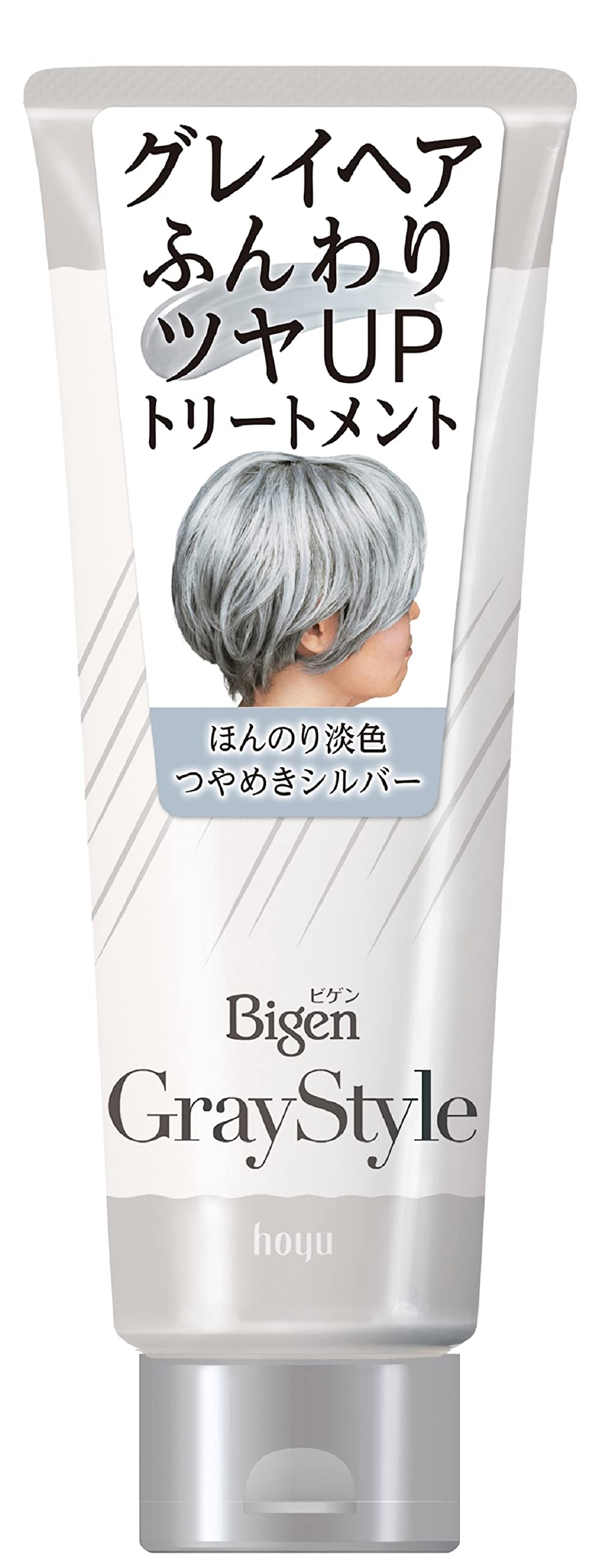 Bigen Gray Style Gray Care Treatment, Shimmering Silver 200g