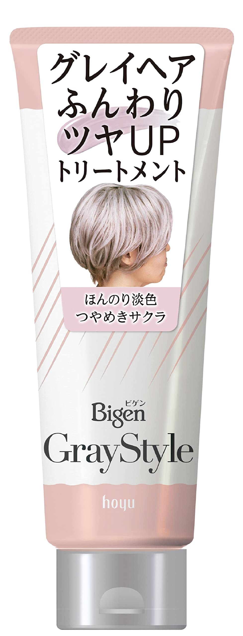 Bigen Gray Style Gray Care Treatment, Shimmering Sakura 200g