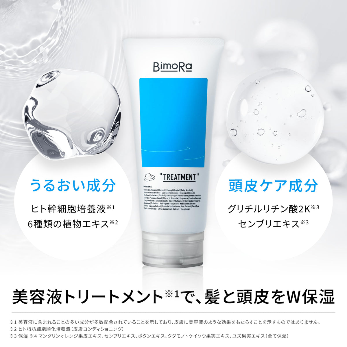 BimoRa Hair Treatment Set for Men with Amino Acids and Scalp Care