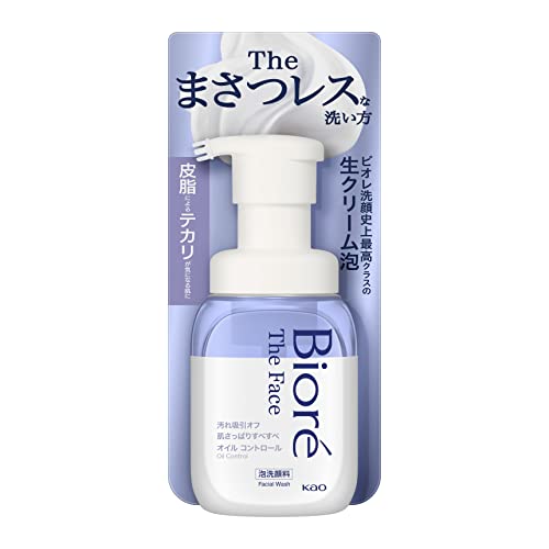 Biore The Face Oil Control, Body [Mousse nettoyante] [Nettoyage du visage] [Sébum / Brillance] 200ml (x 1)