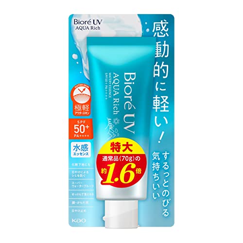 Biore UV Aqua Rich Watery Essence Sunscreen SPF50+/PA++++ 110g