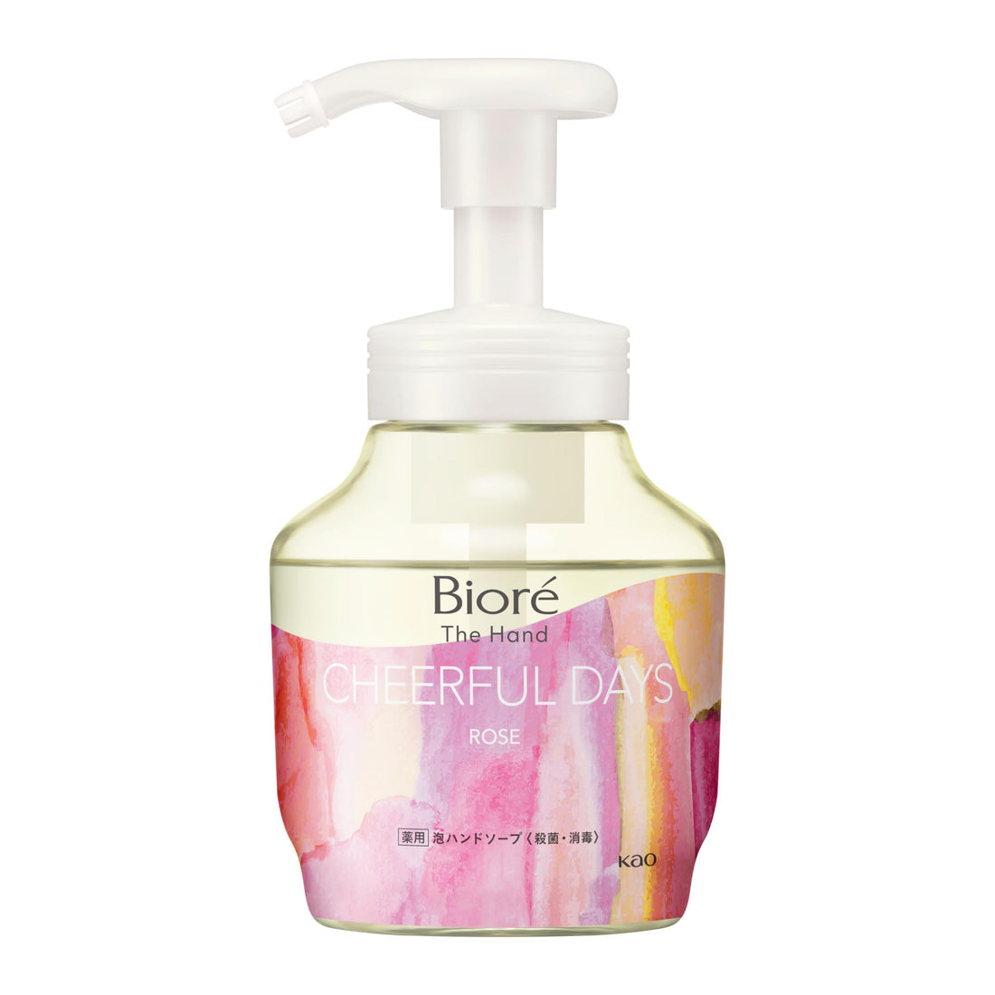Biore Hand Foam Hand Soap Morning Fresh Rose Scent 10.1oz