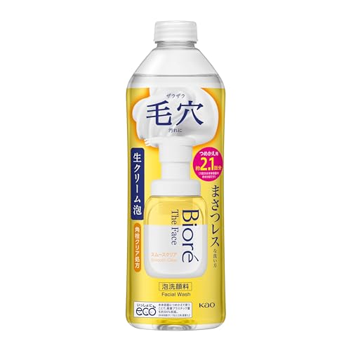 Bioré Foaming Facial Wash Smooth Clear Refill for Japanese Skincare