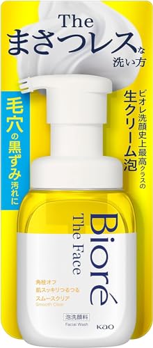 Bioré Foam Cleanser Smooth Clear 200ml Japanese Skincare