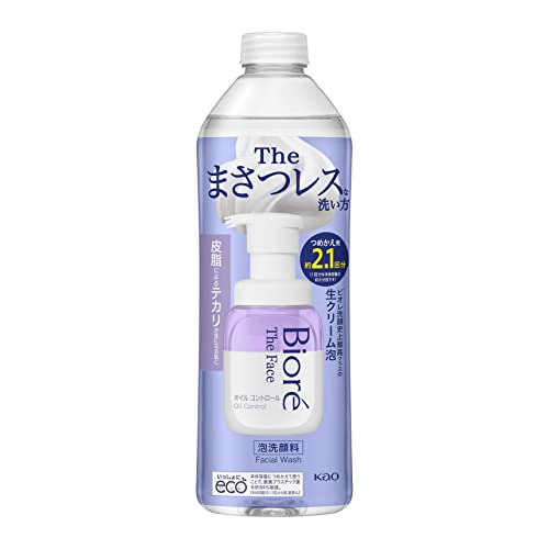 Bioré The Face Oil Control Refill 340ml for Japanese Skincare