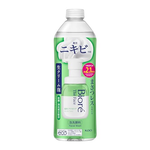 Bioré Foaming Face Wash Refill 340ml Gentle Cleansing for Daily Use