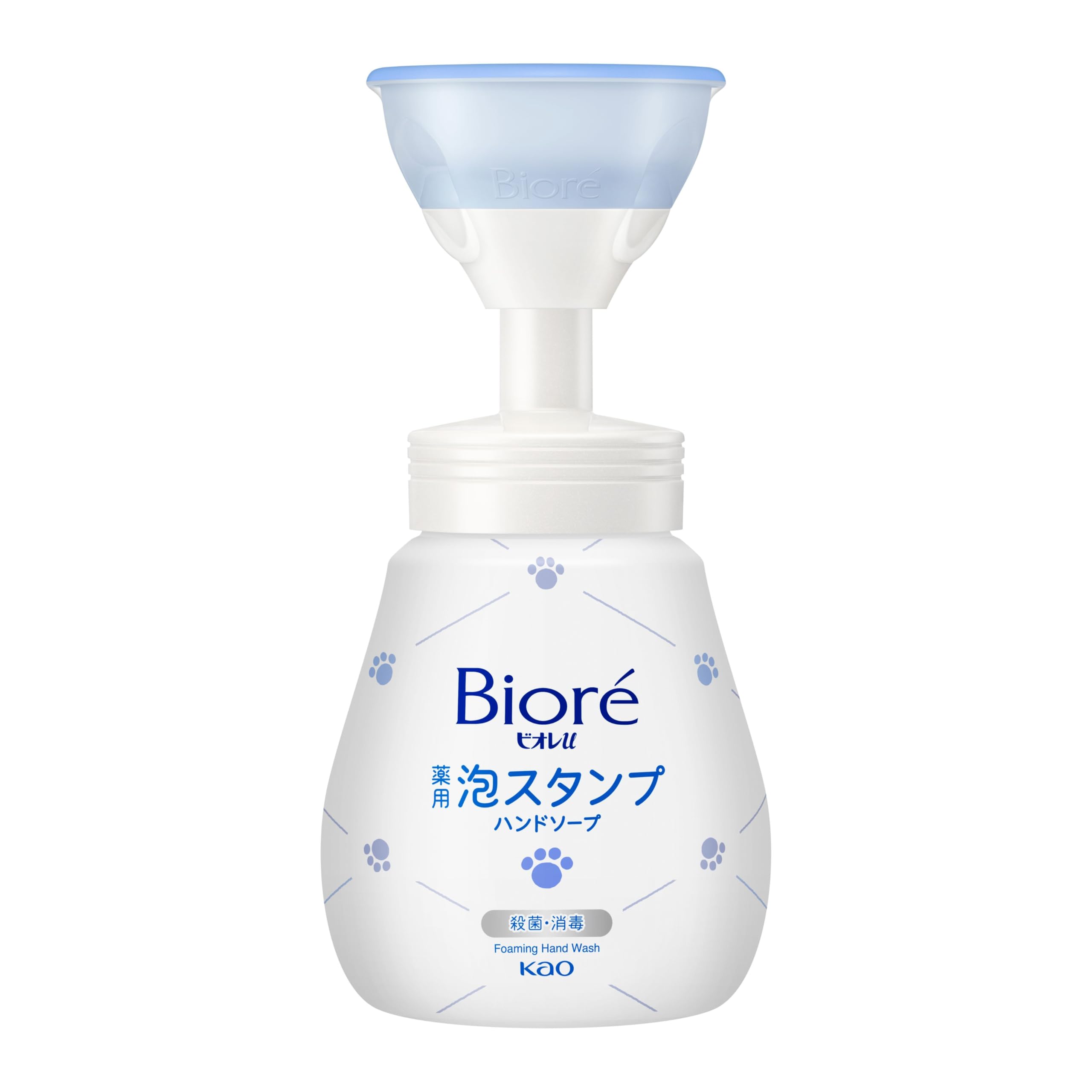 BIOREu Foam Stamp Hand Soap Neko Kyuu 240ml Gentle Foam Cleanser
