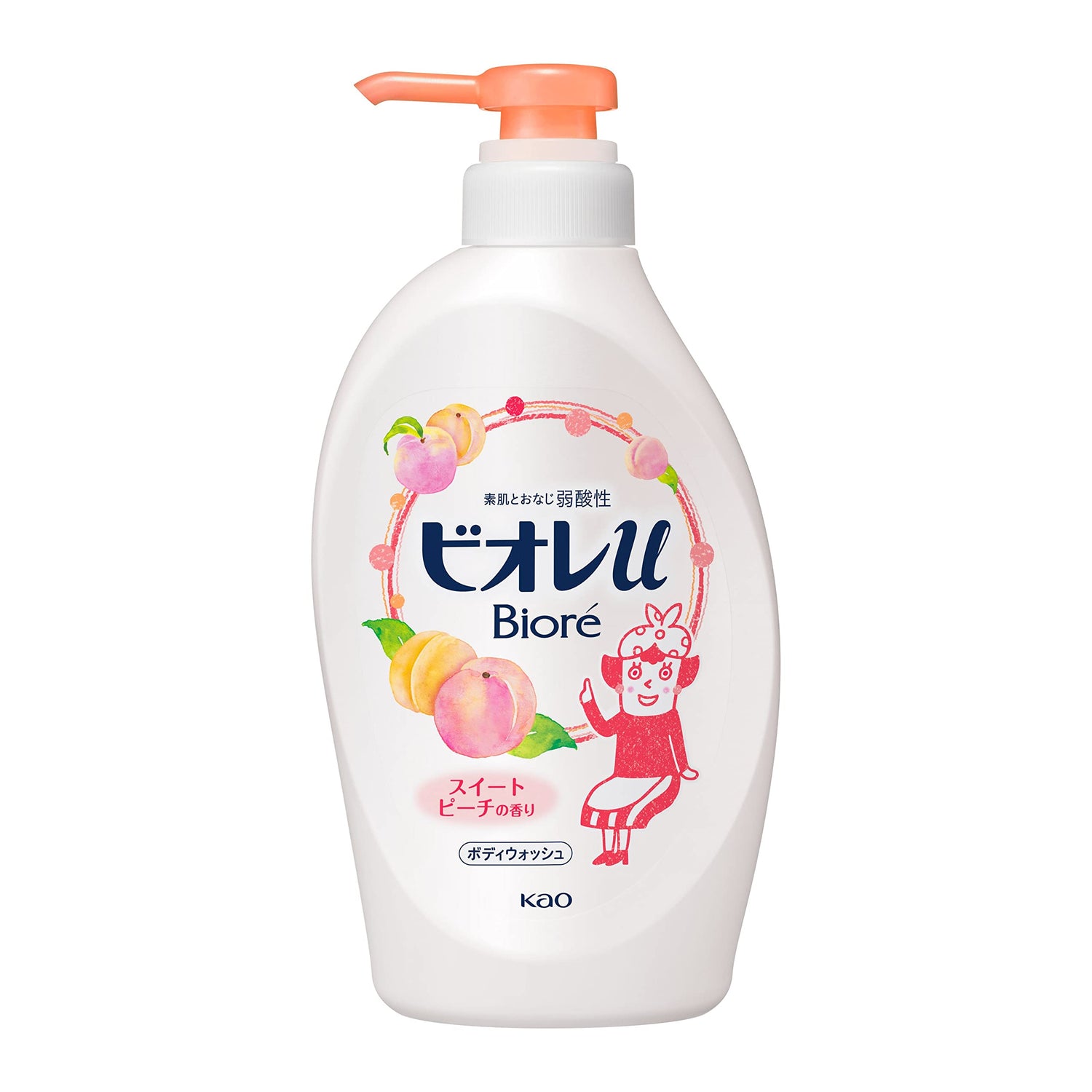 BIOREu Biore U Body Wash Sweet Peach Scent Pump