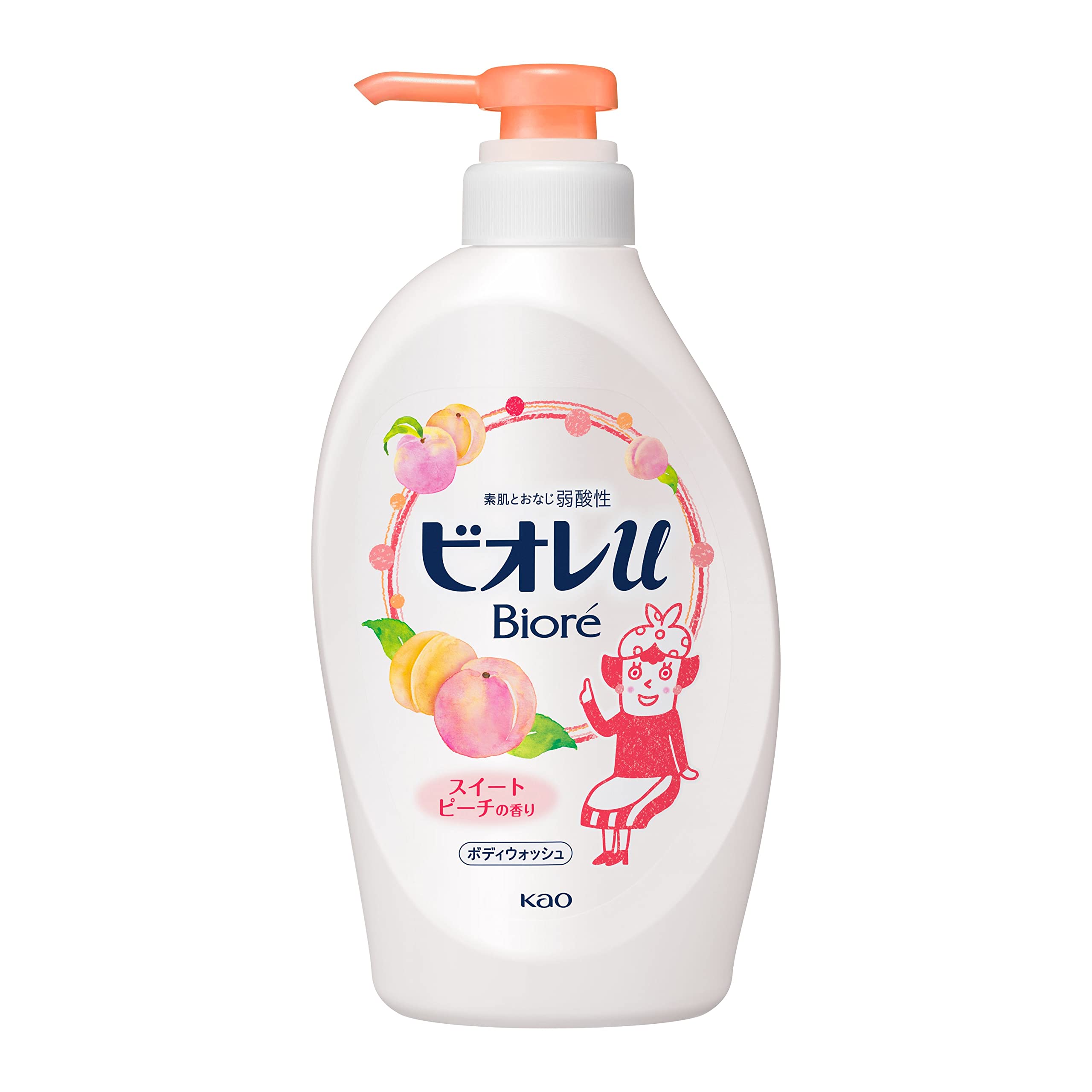 BIOREu Biore U Body Wash Sweet Peach Scent Pump