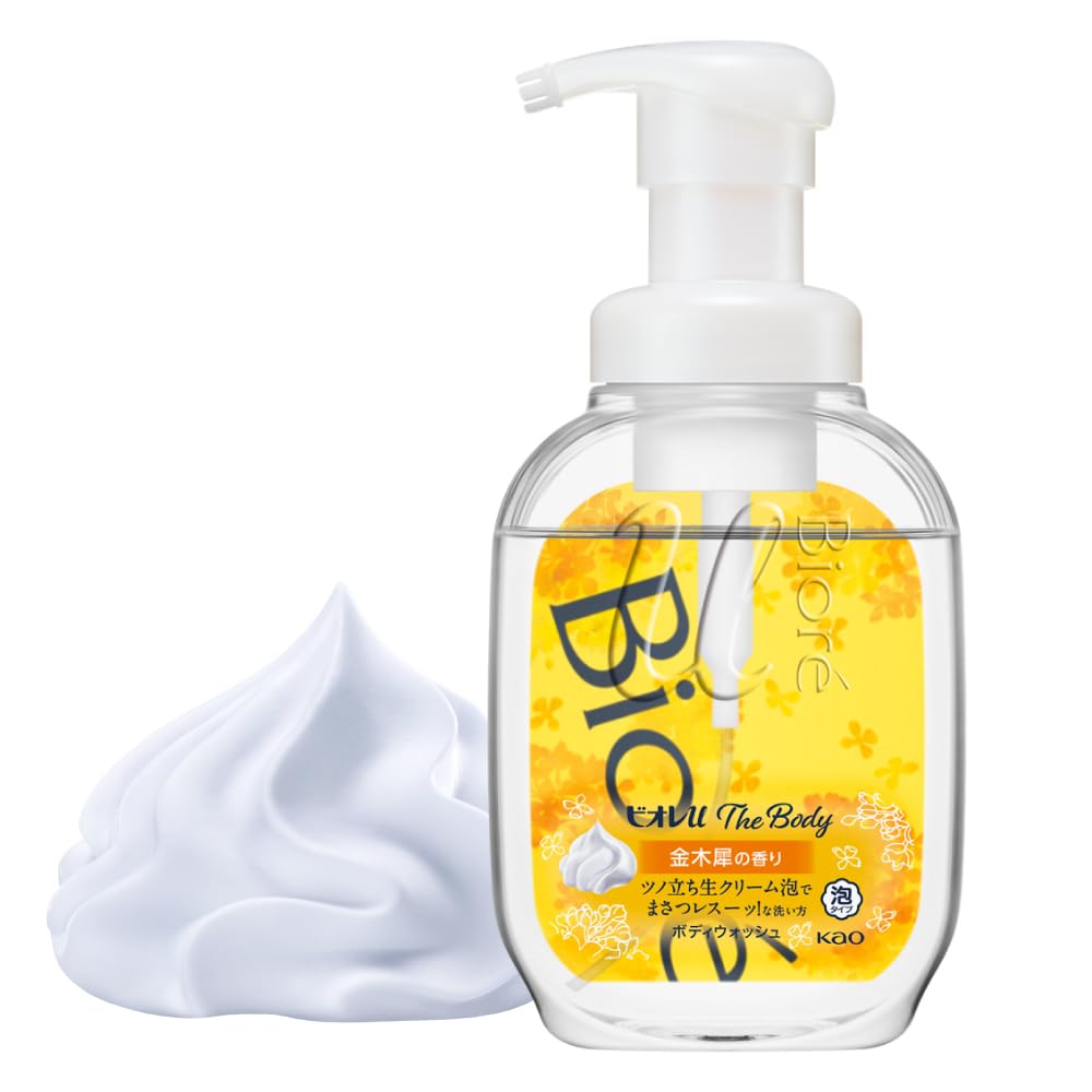 BIOREu The Body Foam Type Pump 540ml High Moisturizing Body Soap