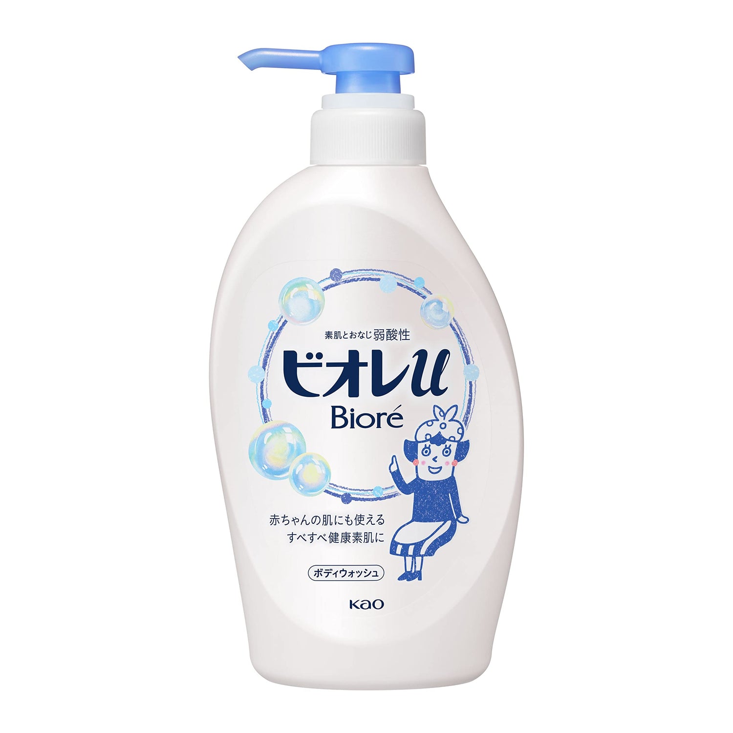 BIOREu Body Wash Fresh Floral Pump 16.9 Fl Oz
